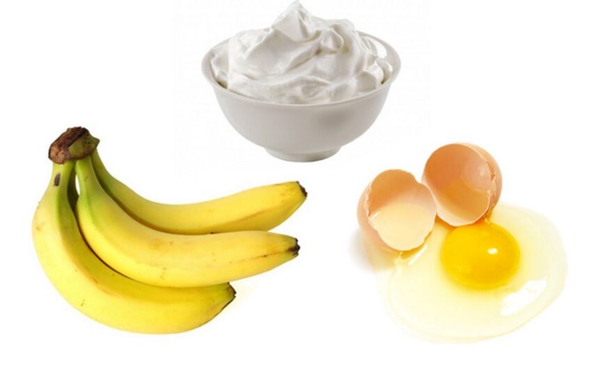 قناع البيض والموز مناسب لجميع أنواع البشرة. 