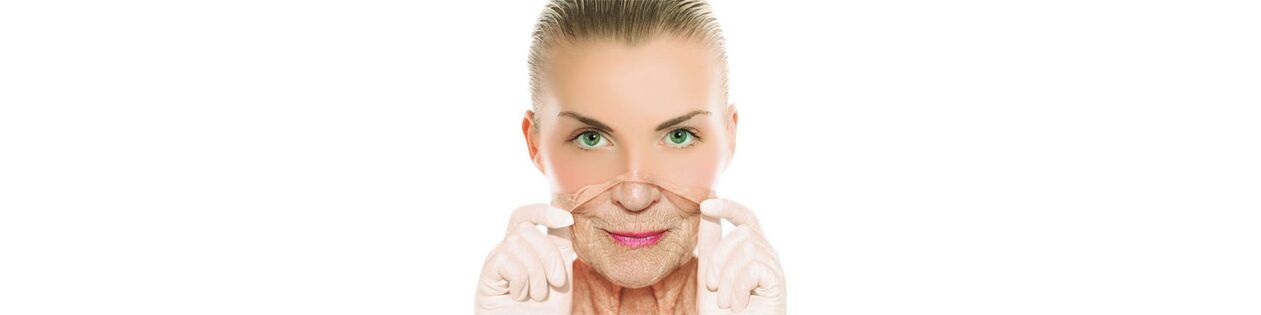 عملية تجديد بشرة الوجه والجسم. 